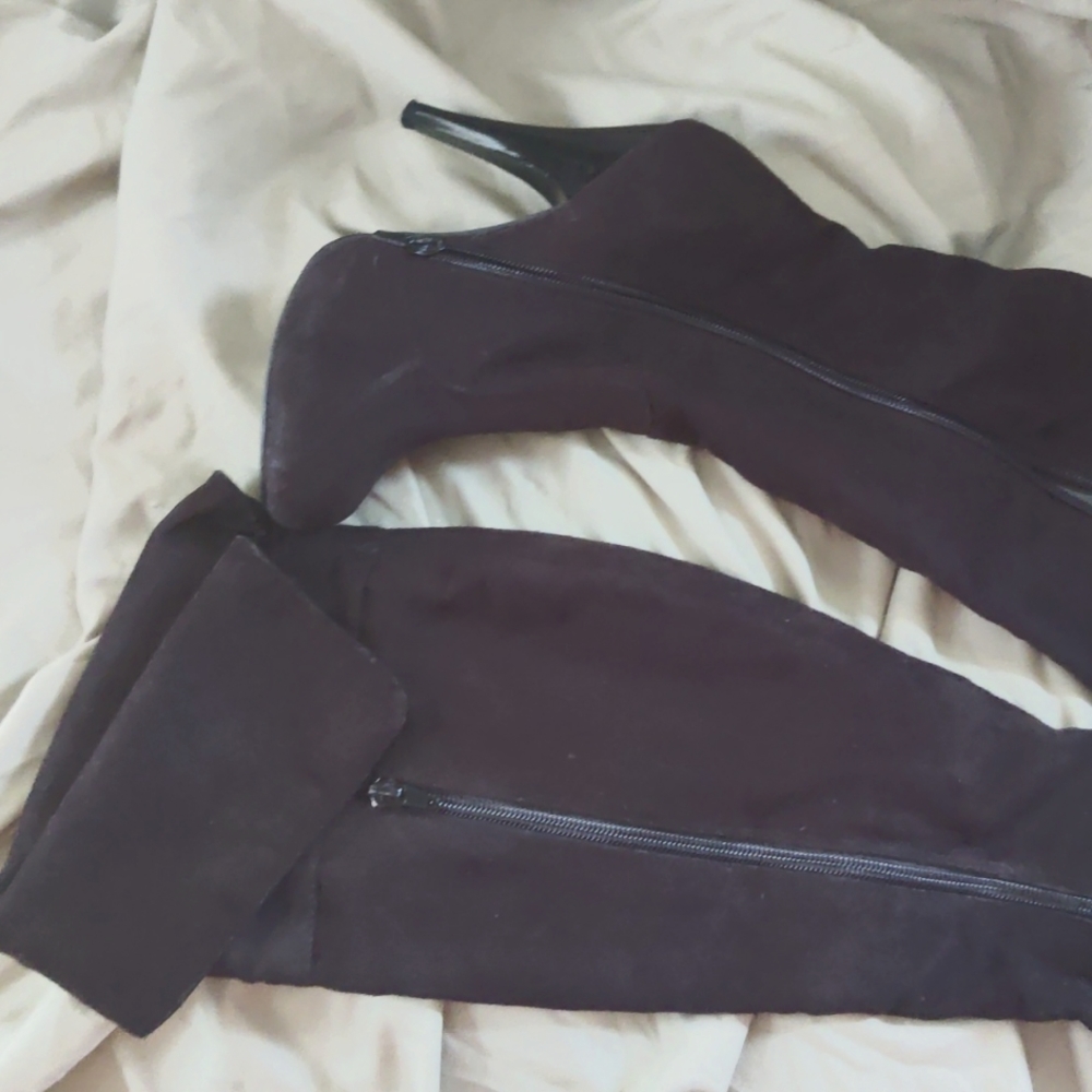 Black Suede boots